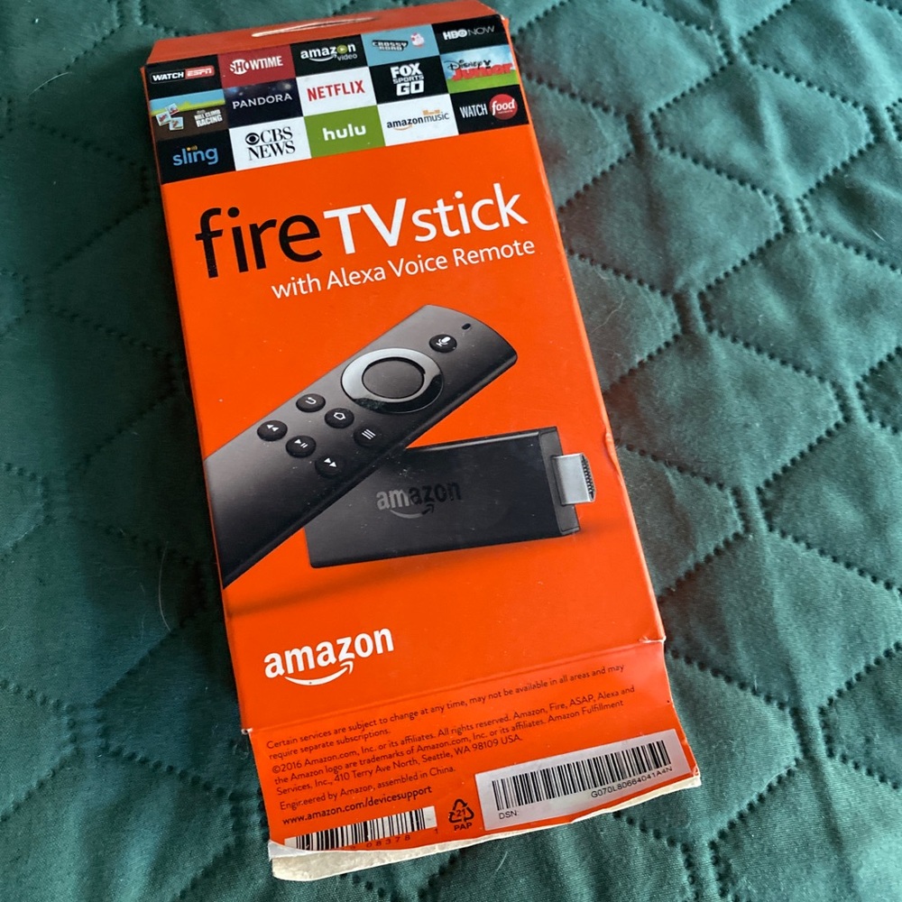 2016 Amazon Fire TV Stick with Alexa Voice Remote 2nd Gen